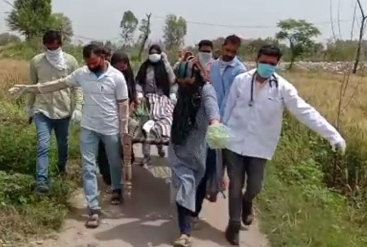 Villagers run away leaving the dead body due to fear of Corona virus In Pathankot