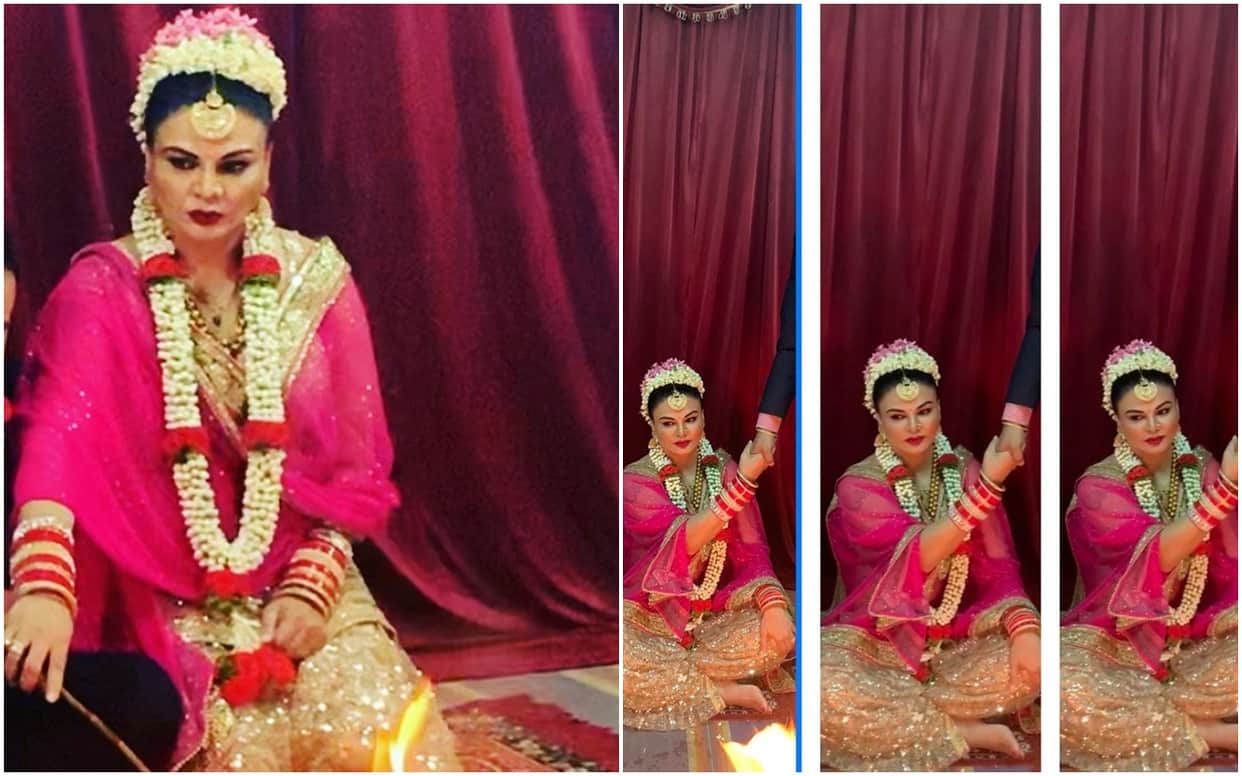 Rakhi Sawant Husband NRI Ritesh First Time Come in Front Of Media To Support His Wife