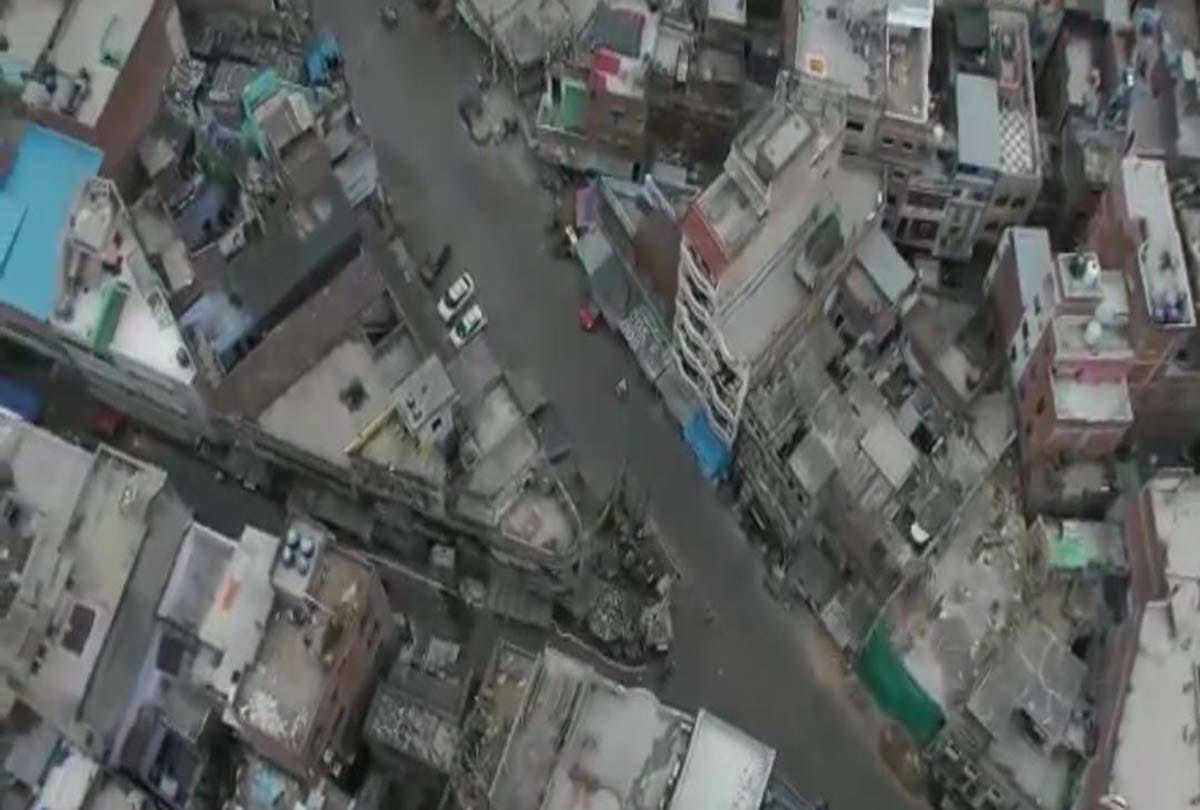 kanpur lockdown news in hindi: Drones sent 193 people to jail