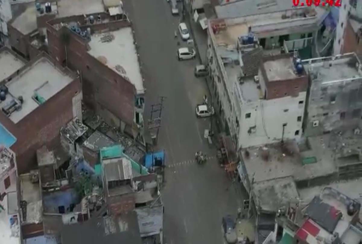 kanpur lockdown news in hindi: Drones sent 193 people to jail