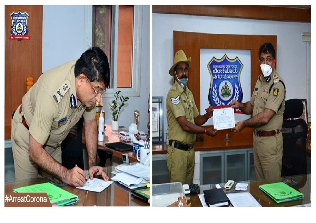 Coronavirus in Karnataka: Bengaluru Police Head constable arrived in Dharwad to deliver medicines to cancer patient by driving 960 km of scooty