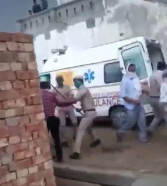 corona test, villegers, police, jind