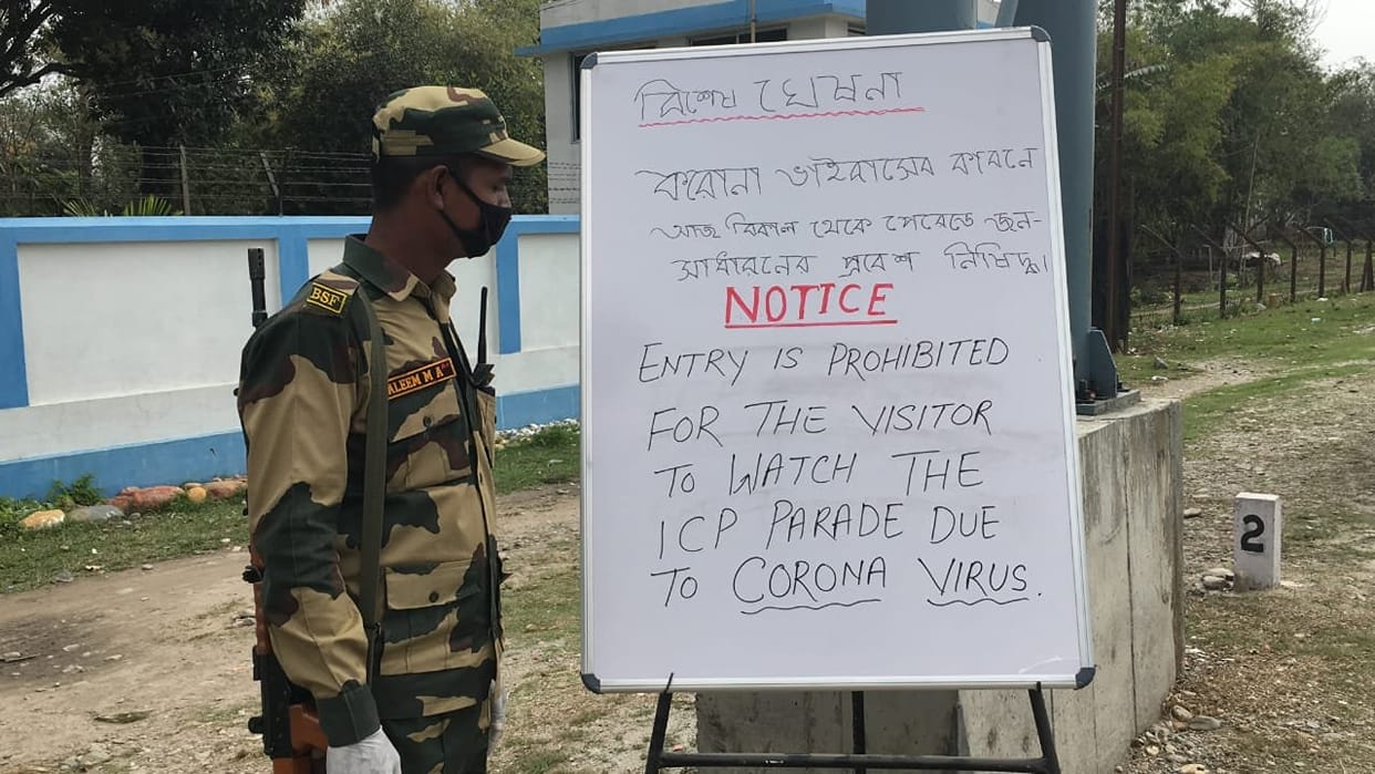 border security force saving from infiltration activities along with defeating the coronavirus