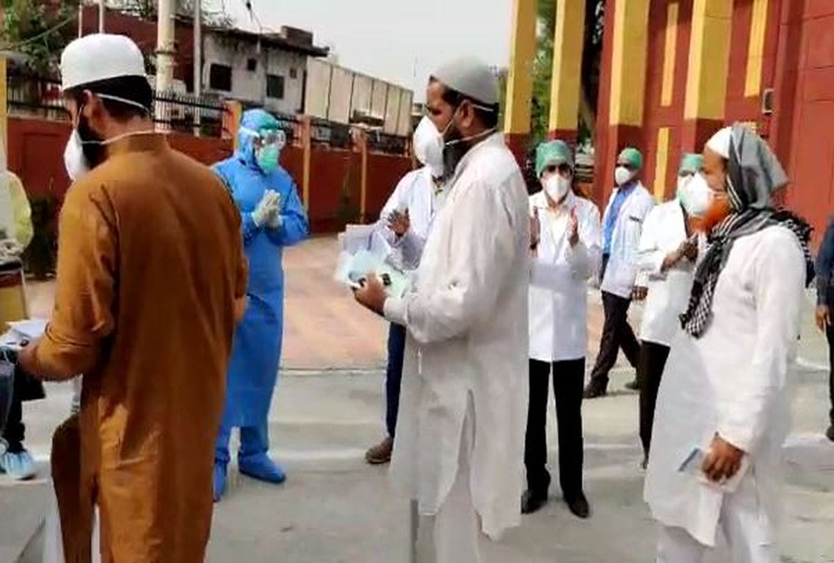 Coronavirus update: four jamaati discharged from district hospital agra