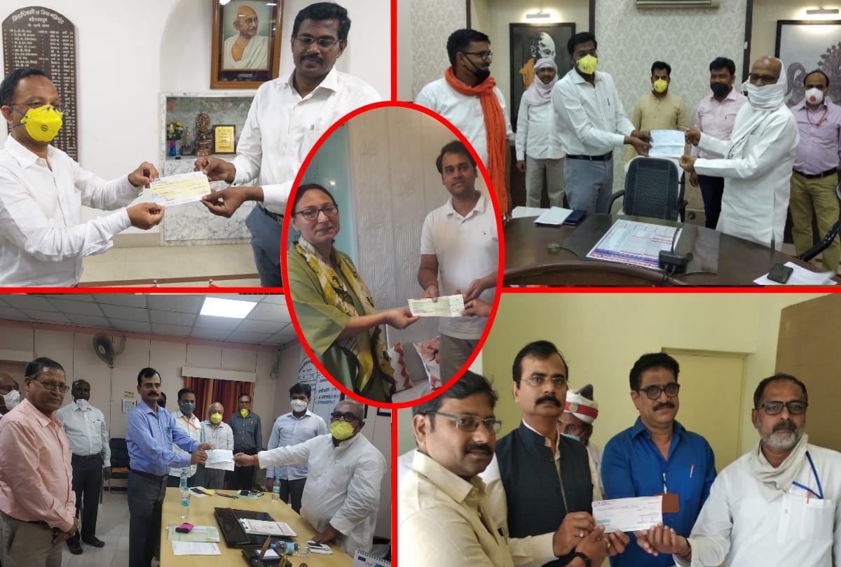 Many children donating money by Piggy Bank for fight against coronavirus in gorakhpur
