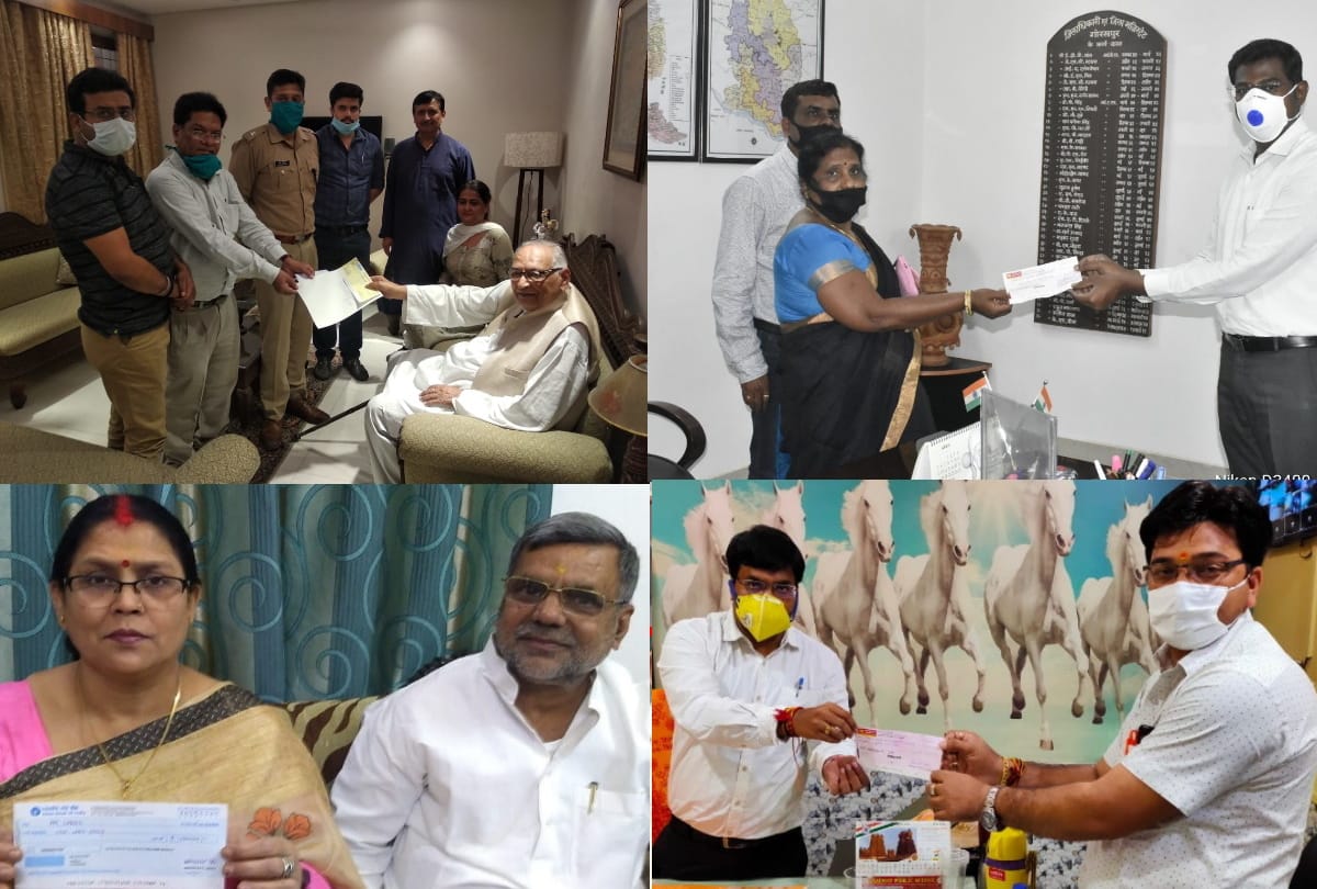 Many children donating money by Piggy Bank for fight against coronavirus in gorakhpur