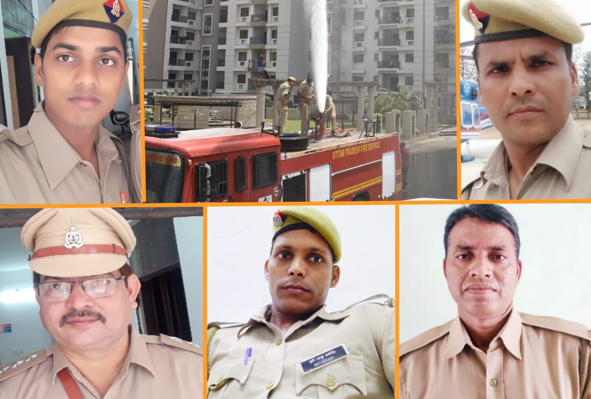 Corona warrior Fire members hard working during lockdown in gorakhpur