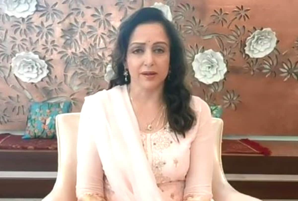 Hema Malini Watering Plants Shares New Video on Instagram