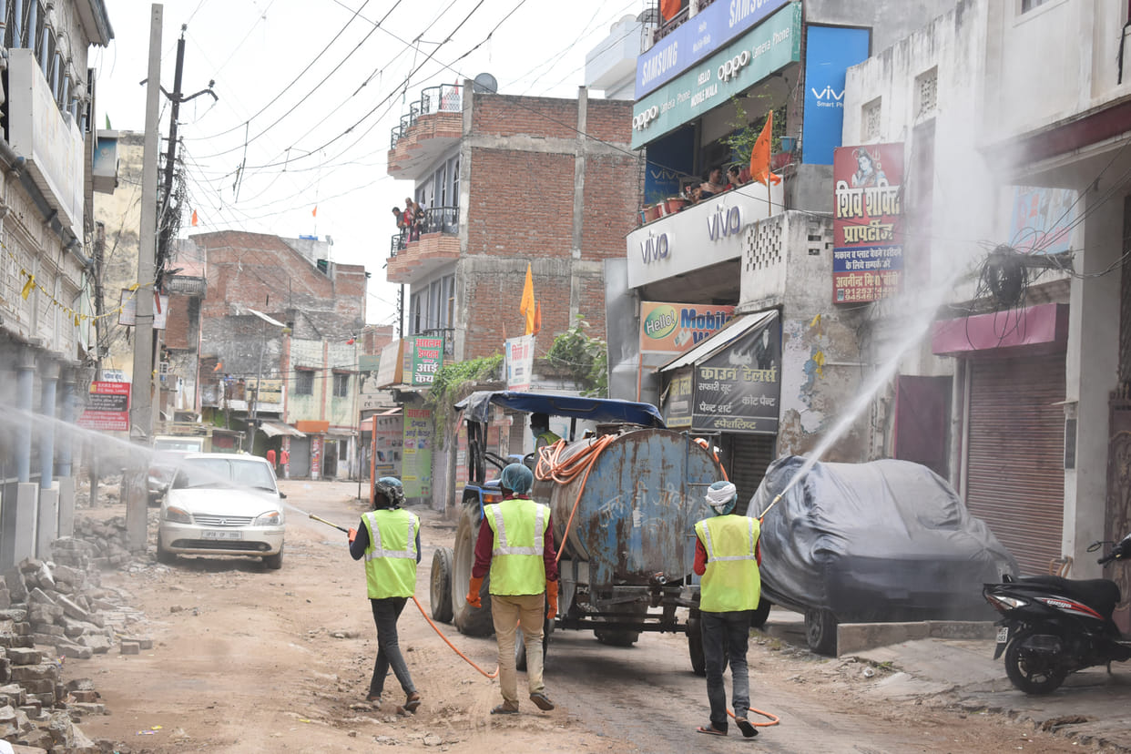 Administration, cleanliness and sanitization speed up
