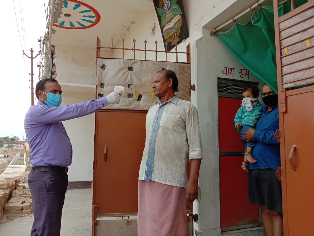 sample of 24 including 15 of infected Jamati village sent for test