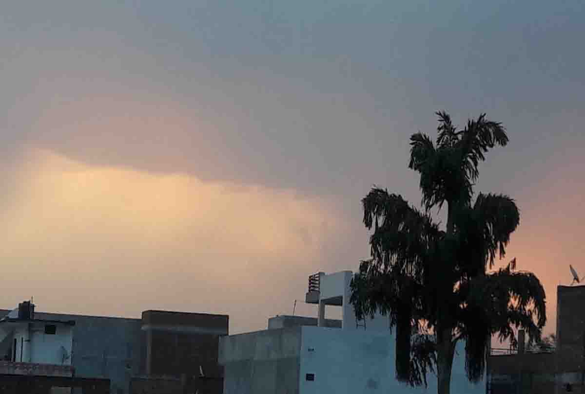 kanpur Arabian Sea winds revenge season , it rained
