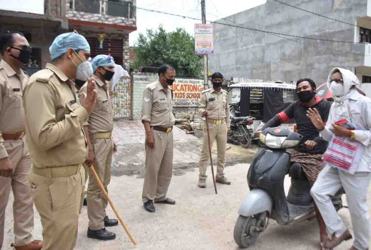 Corona positive patients growing in hotspot areas of Kanpur