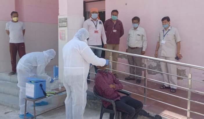 Rapid sanitization in hotspot areas