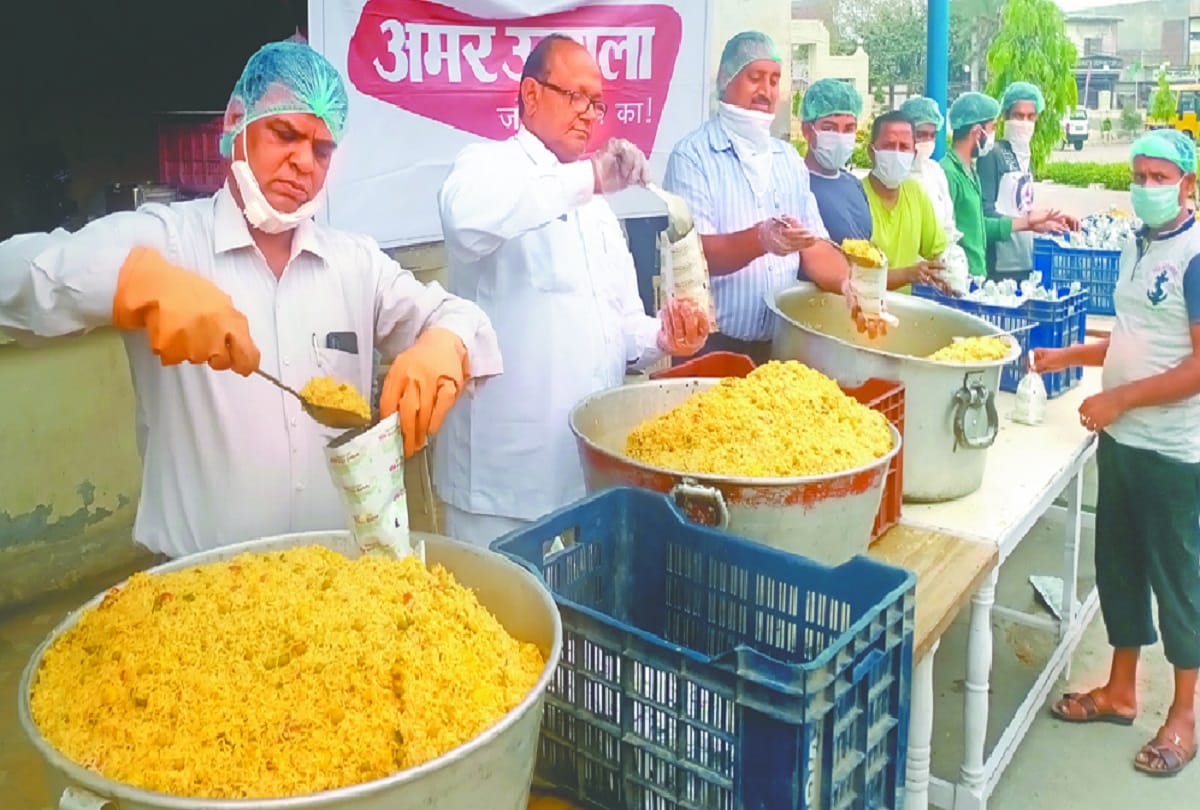 Encouragement of help intensified as lockdown increases during Amar Ujala Foundation campaign 