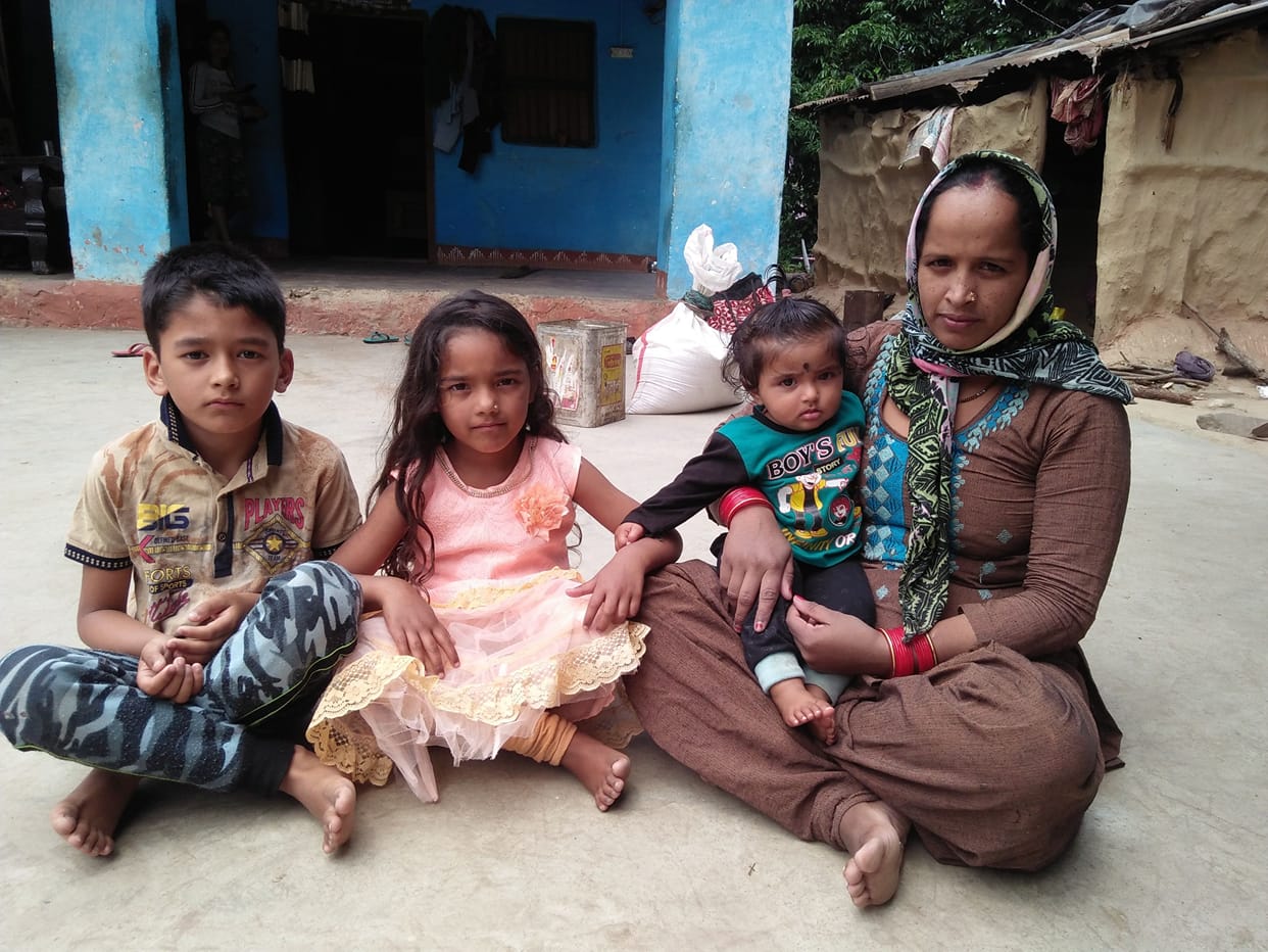 Mother's love for pieces of heart after 27 days