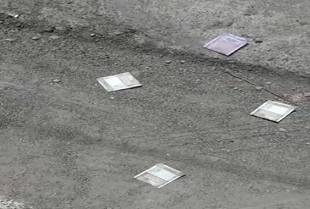 Lockdown Uttarakhand: 500 Rupees Many Note fall on road, but no one Caught in Coronavirus fear