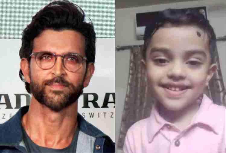 hrithik roshan birthday wish a 4 years old cute fan here video