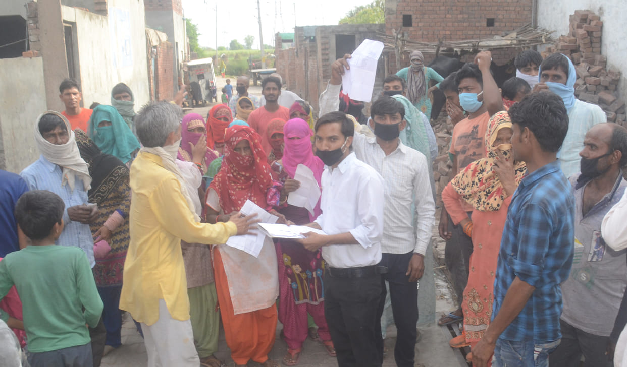 Rampage over ration, villagers create ruckus