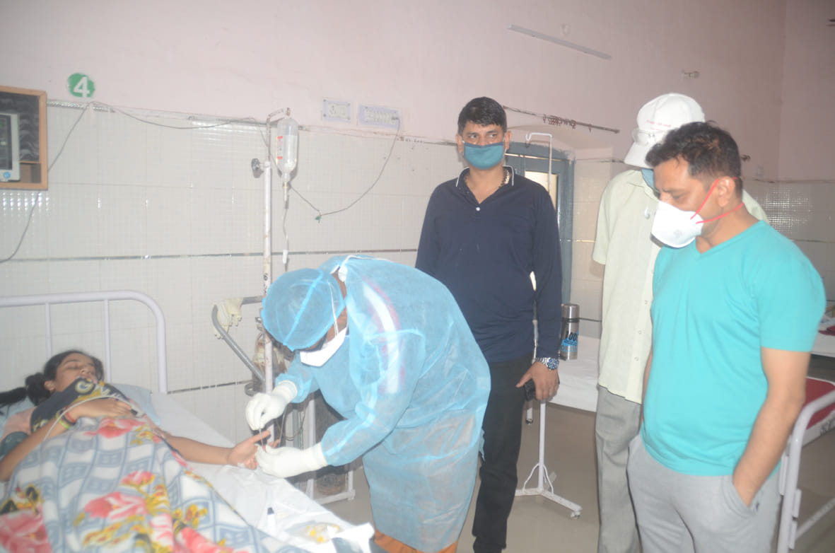 750 rapid kits arrived in the district, six investigations on first day