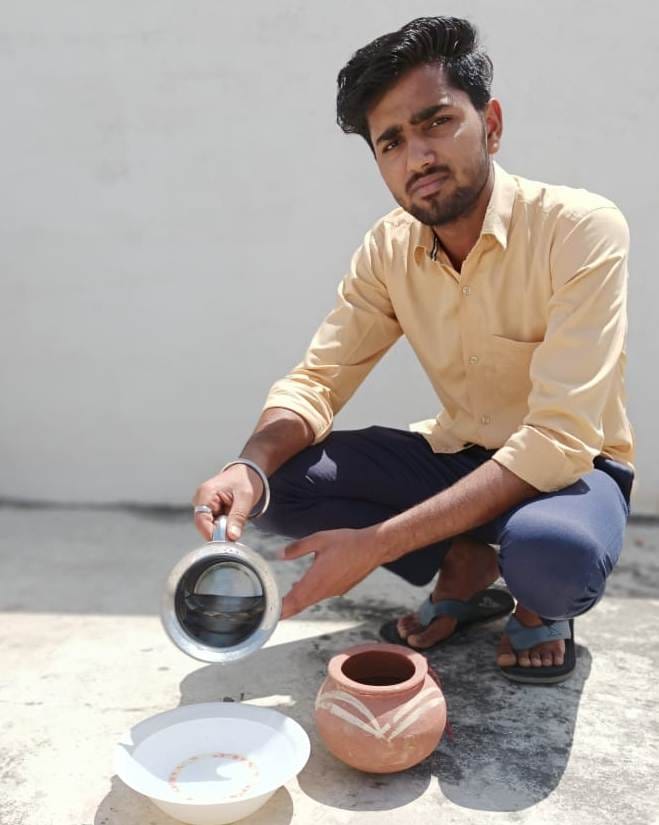 Save the bird, drink water campaign