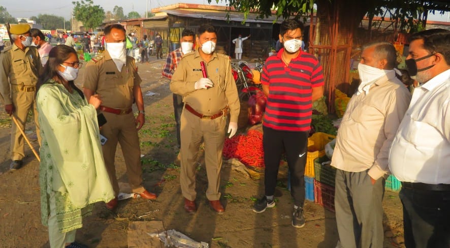 SDM inspected market committee