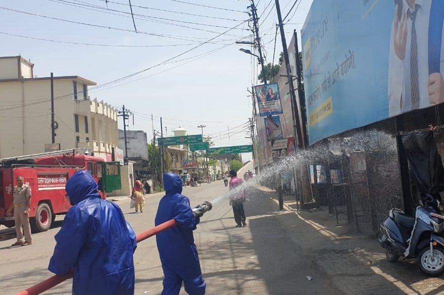 Sanitized key places including Quarantine Center