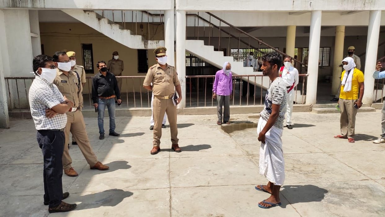 DM-SP inspects quarantine centers