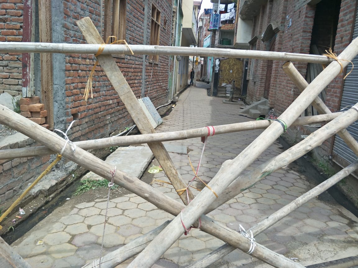 Mohalla Bahudin sealed