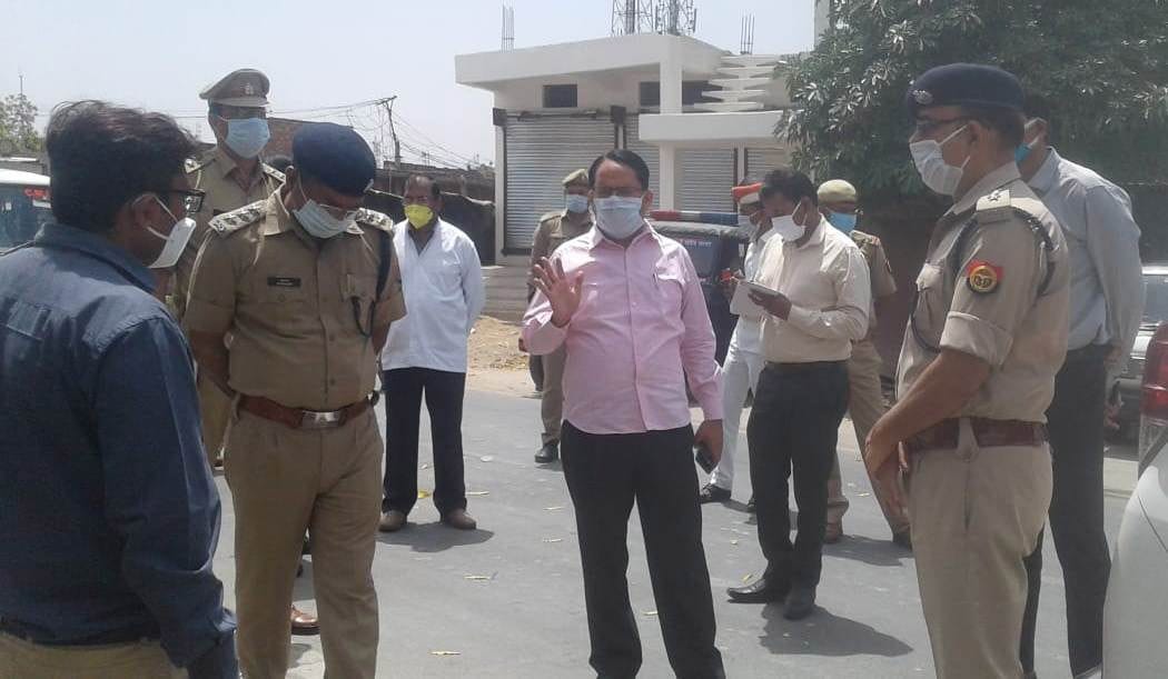 kannauj news,lock down