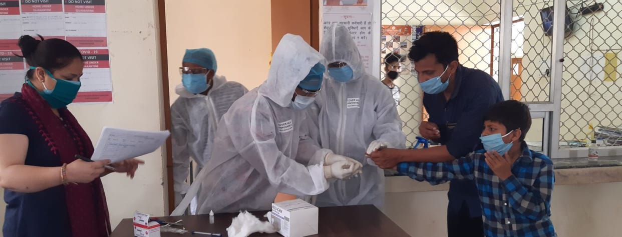 43 students and 10 family members from Kota were examined and sent home