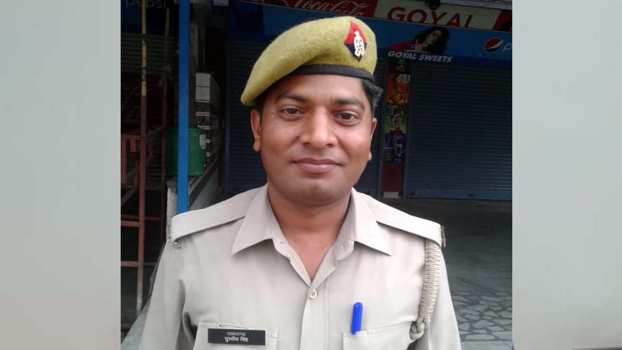 Corona Warriors: duty is necessary than marriage Constable postponed his marriage in Muzaffarnagar