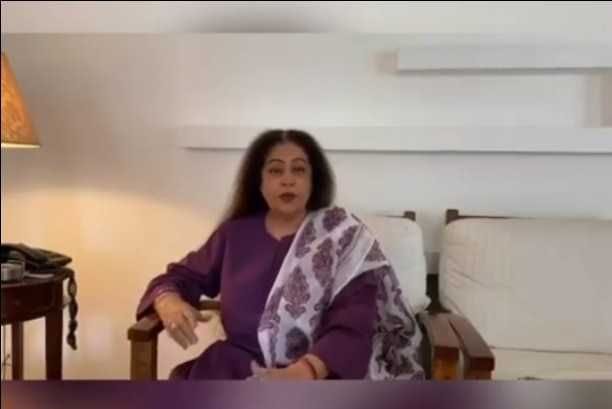 MP Kirron Kher Released Video and said - now it is satisfying, I am in Chandigarh