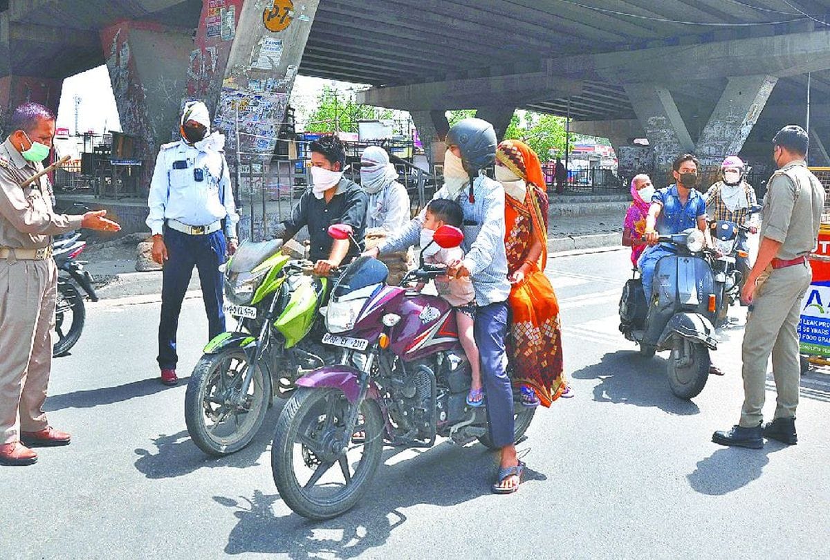 Agra Police Will Seize The Vehicle From Today In Lockdown