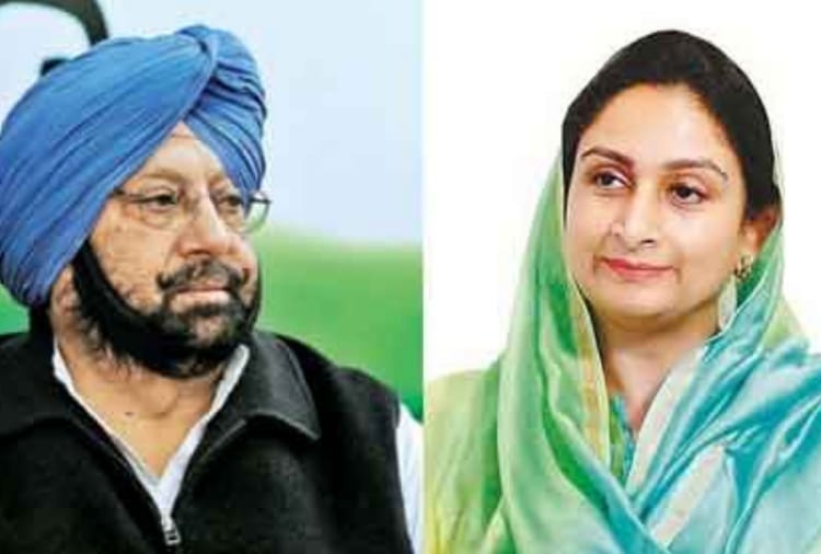 Capt Amarinder singh targets on Harsimrat kaur Badal