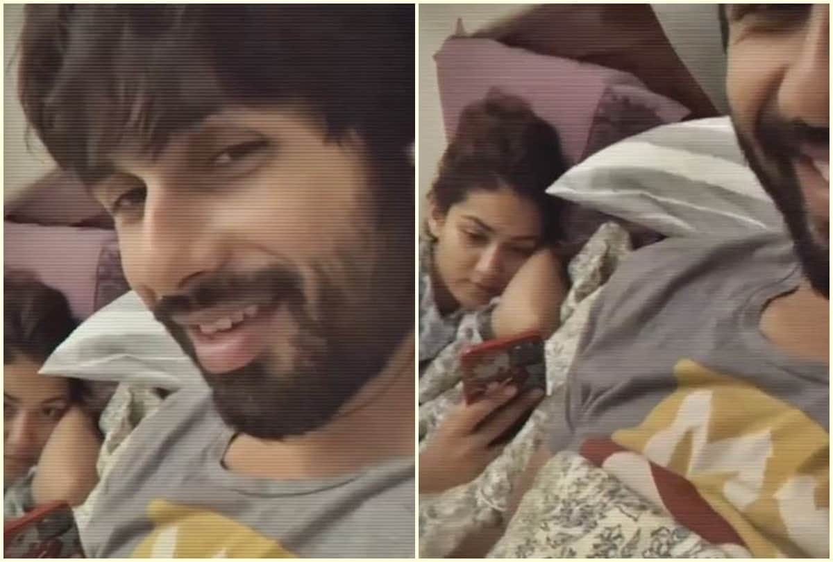 Paparazzi spotted Shahid Kapoor and mira Rajput with family