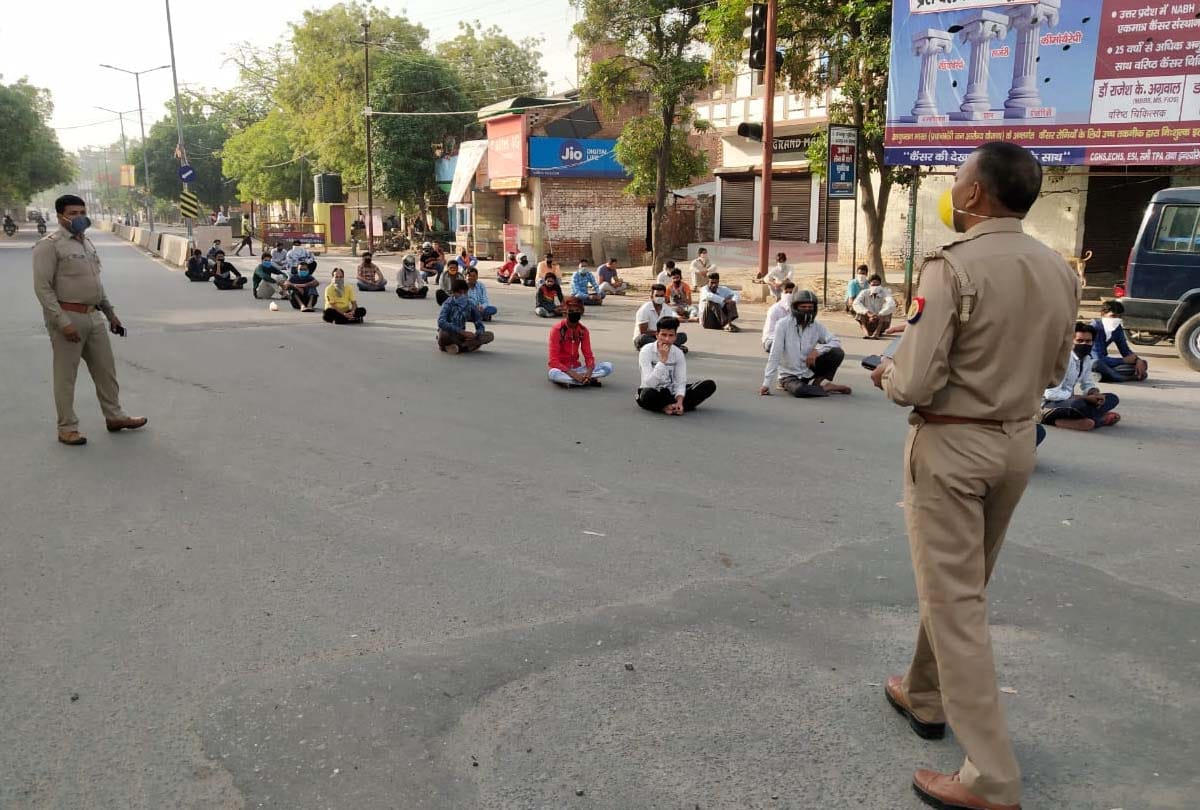 kanpur lockdown news in hindi: see the condition of Kanpur, coronavirus and lockdown