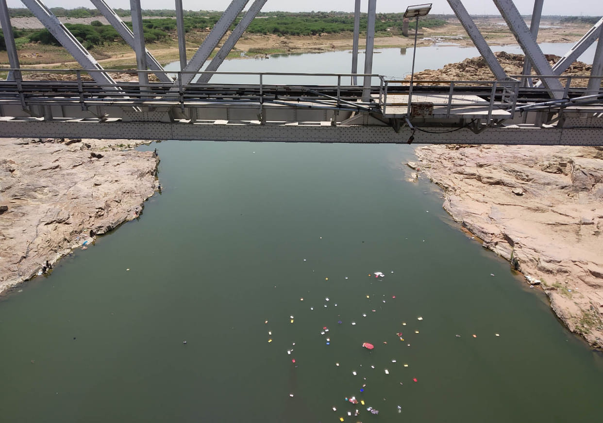 Cane river water not cleaned even in lockdown