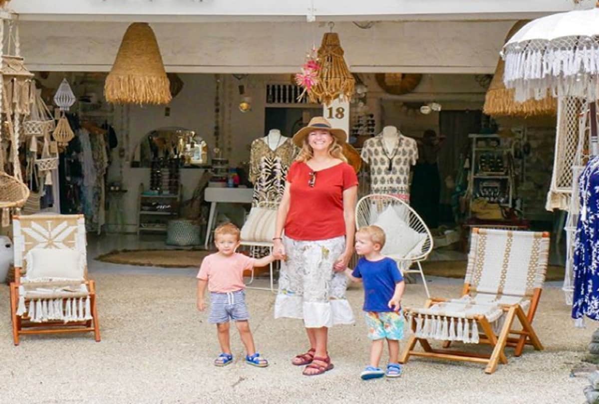 British family isolating in an idyllic bamboo hut in Bali after fleeing the UK amid the coronavirus crisis