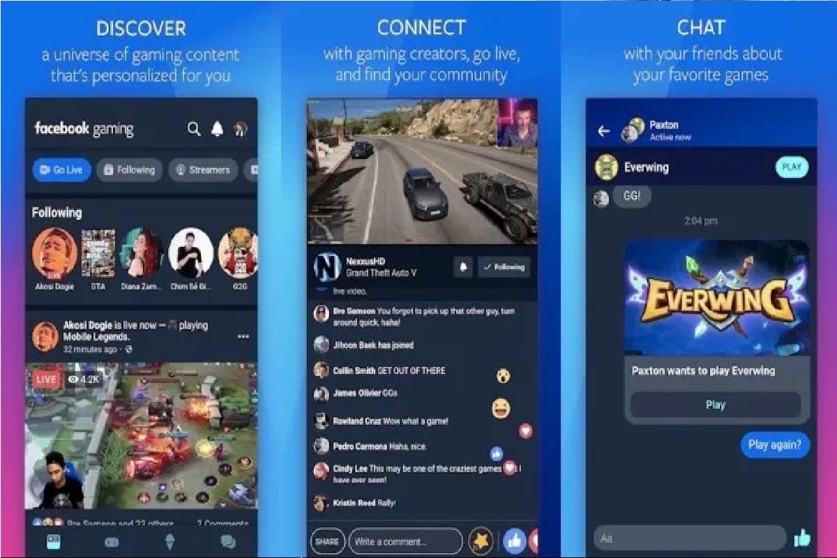 Facebook Gaming: Watch, Play, and Connect app launched amid covid 19 lockdown