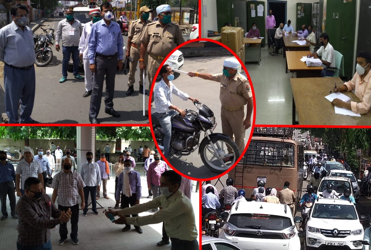 Gorakhpur Lockdown update See Latest Photos in Gorakhpur Curfew, 20 april latest update news
