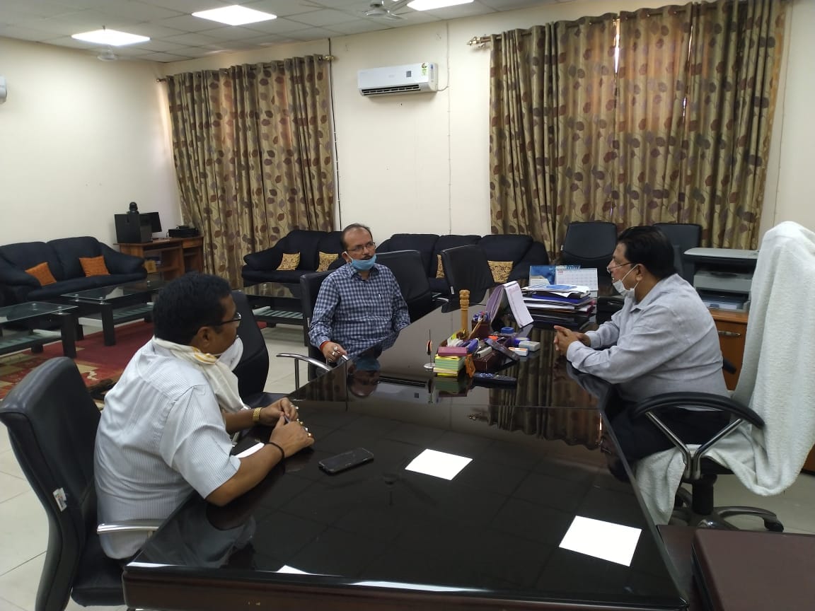 DDU Gorakhpur officers alert for Coronavirus