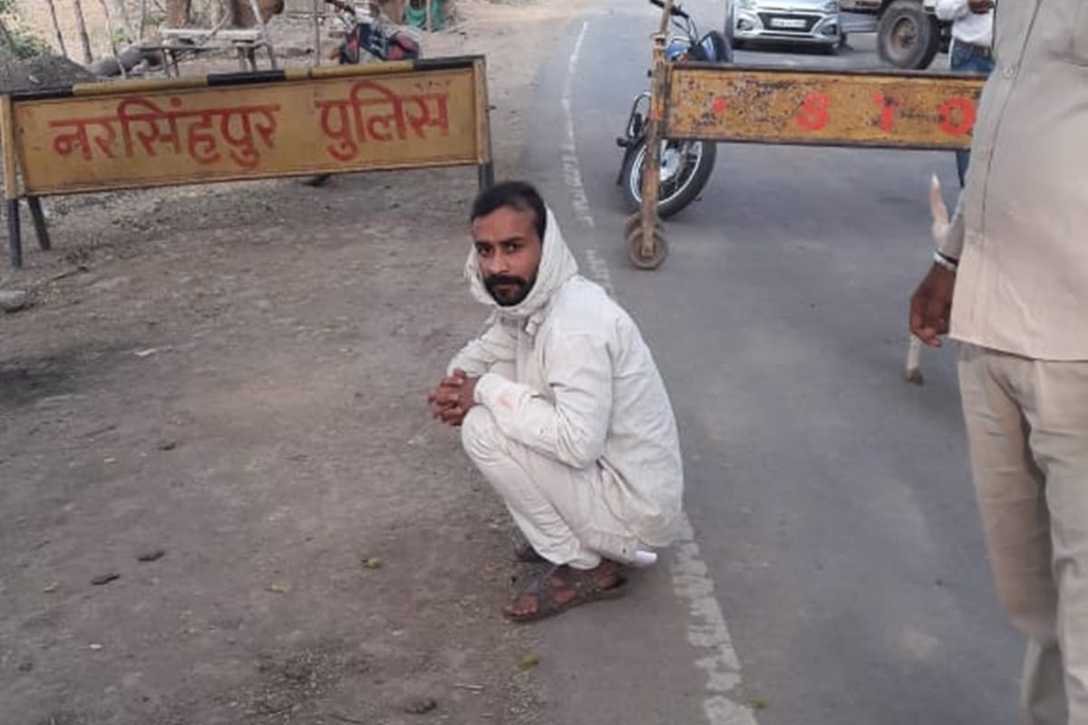 coronavirus positive nsa detainee javed who escapes from medical hospital arrested today by police