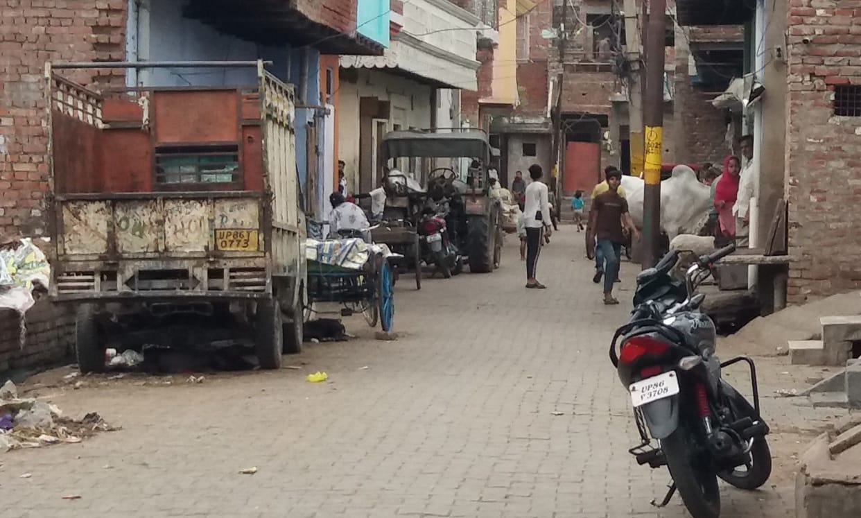Hathras: City hot spot Mohalla Lala Ka Nagla seen several days later
