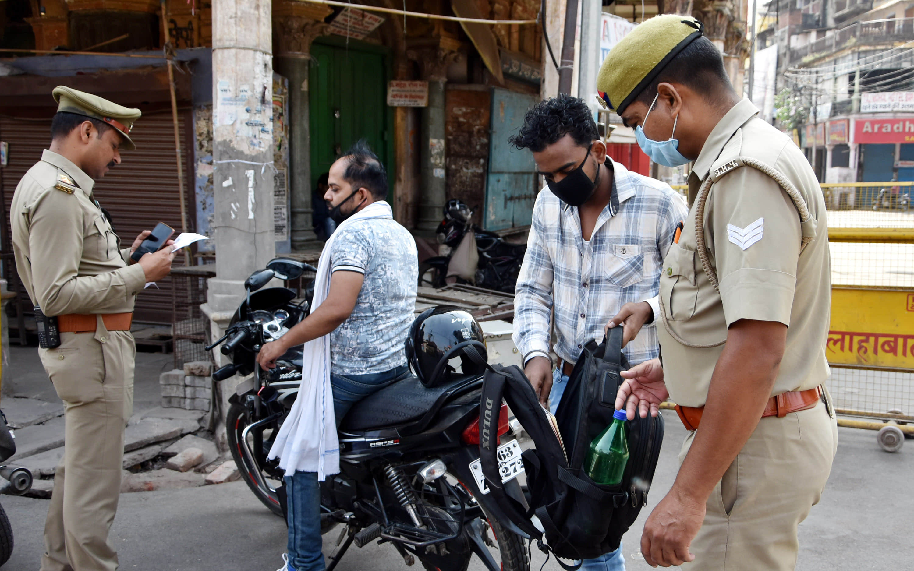 After the report of the rule in Prayagraj, strictness regarding lockdown increased, 41 cases registered