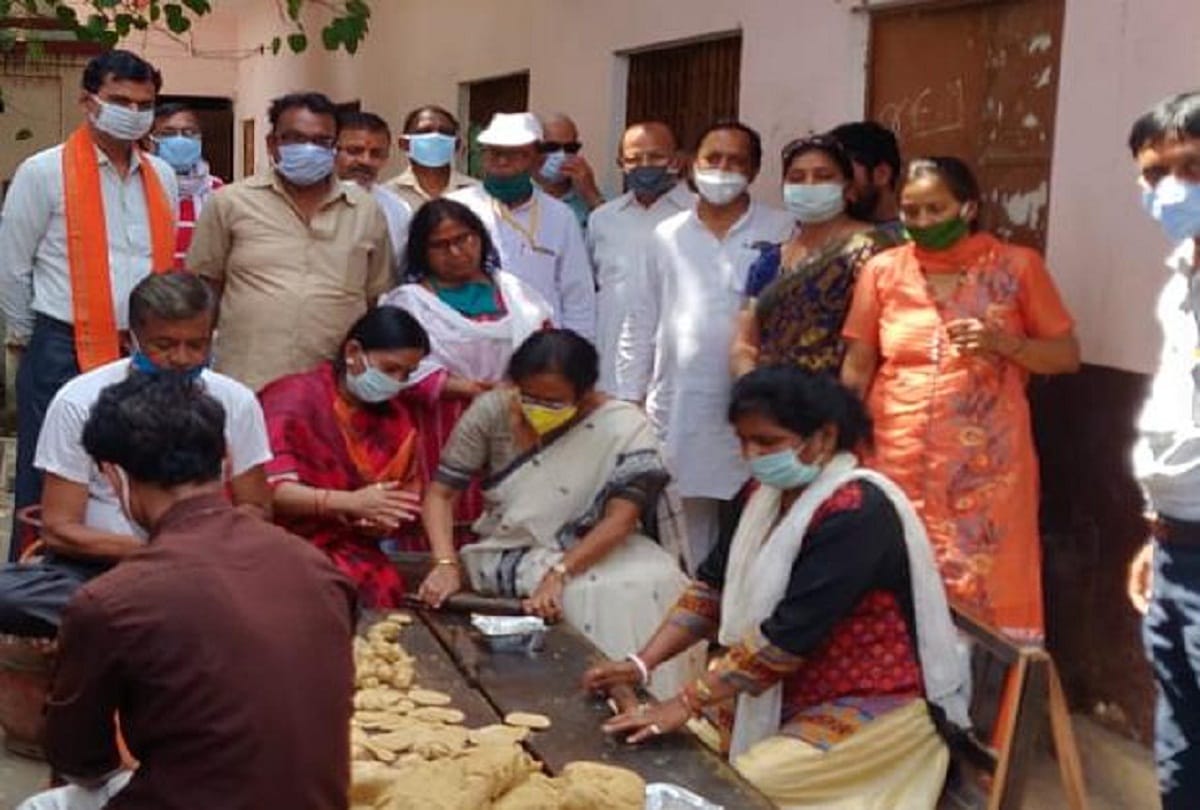 MP Rita Joshi belies for needy people