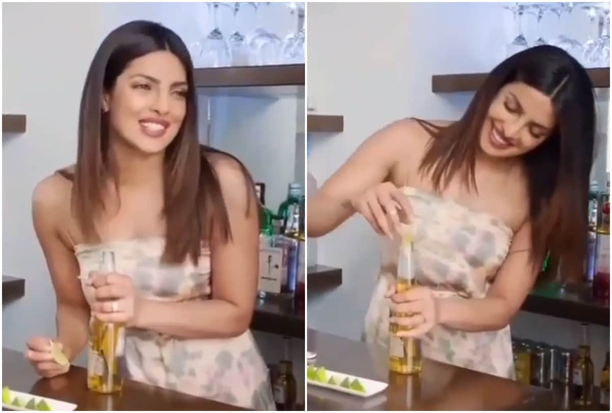 Priyanka Chopra Given Interview in American Accent With Beer Bottle in Hand Video Goes Viral