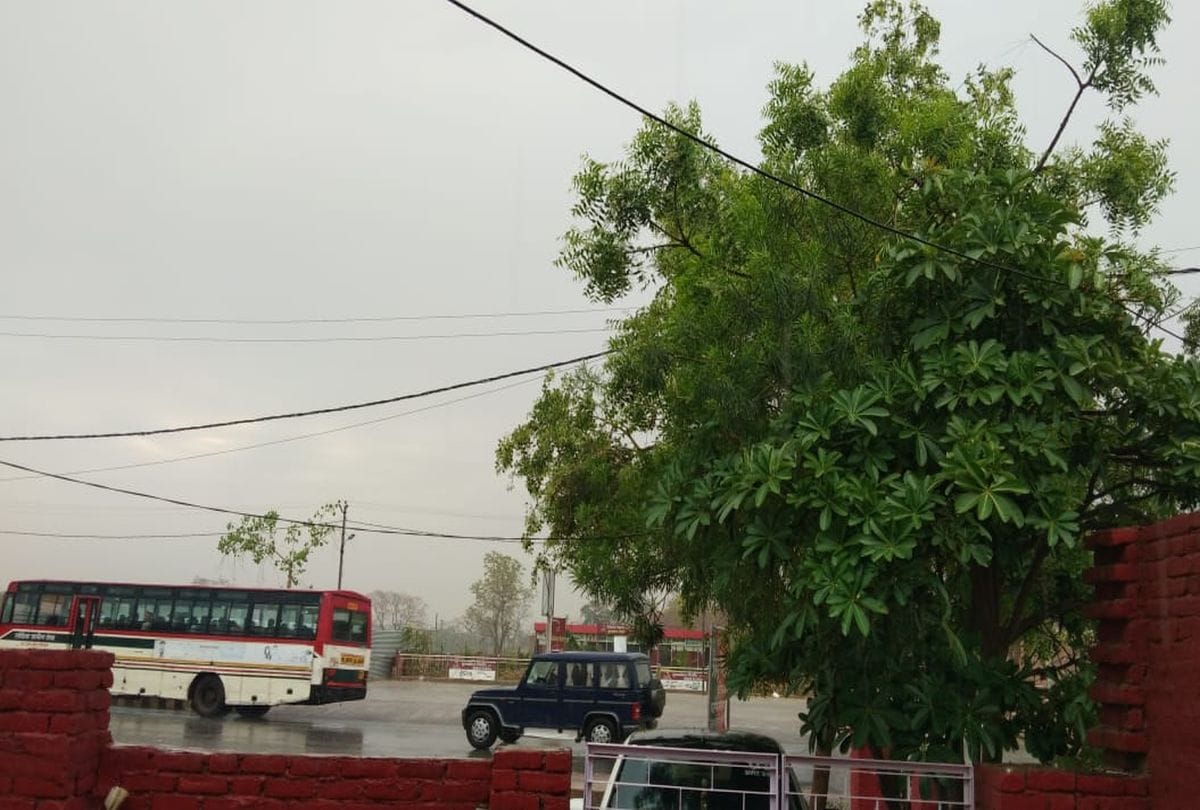 Weather Forecast Today Rain Heavey Wind In Agra Mathura