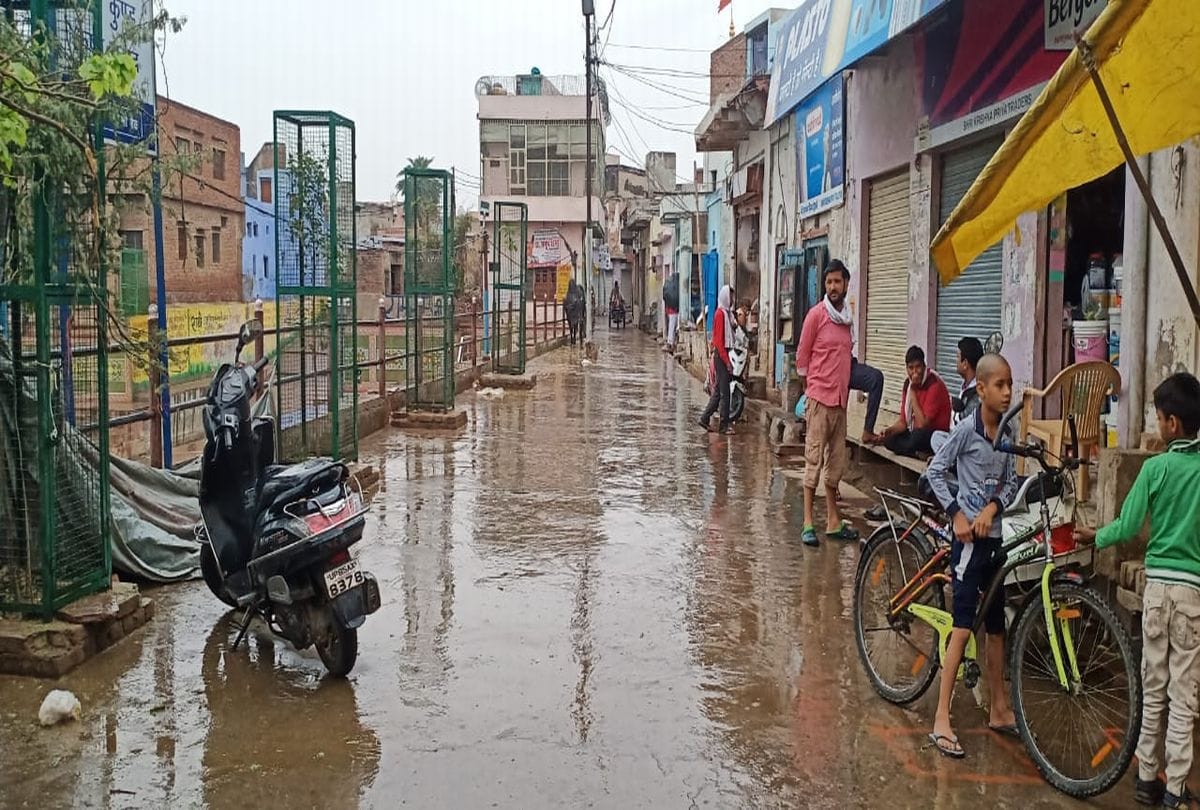Weather Forecast Today Rain Heavey Wind In Agra Mathura
