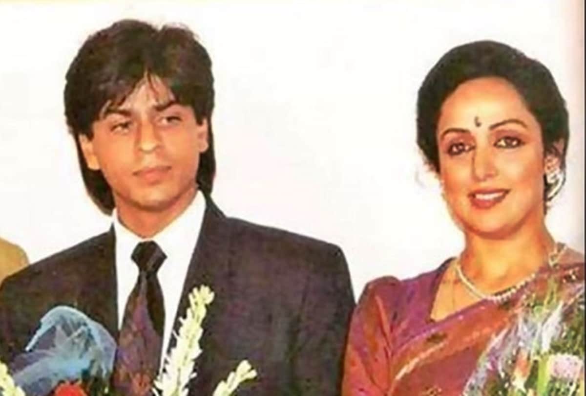 Throwback Shah Rukh Khan got Hema Malini directed movie Dil Aashna Hai beacuse of his nose