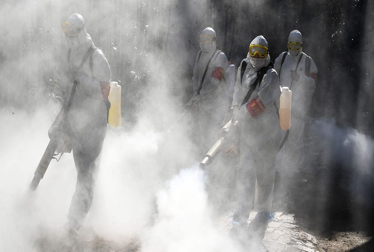 Covid19,Drug spraying is physically and mentally harmful